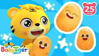 One Potato Two Potatoes🥔Animal Learns Numbers + More Animal Songs & Nursery Rhymes - BabyTiger