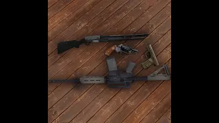 Mod [LQ] GunPack (M4;ShotGun;Deagle) + Bonus Skin Army (ID:287) Gun (Colt45)