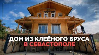 Деревянный дом в Севастополе. Участок возле заповедника