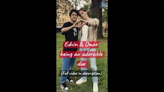 Edvin & Omar being an adorable duo | Young Royals | Fan Cosmos| Full video in description...