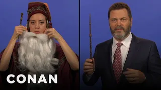 Teen Dumbledore Auditions | CONAN on TBS