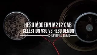 Hesu Cabinet M212 | Celestion Vintage 30 vs Hesu Demon Speaker | Metal Demo (Randall Satan)