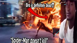 “Spider-Man doesn’t kill” 💀