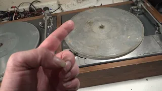 BANDEJA GIRADISCOS TORNAMESA TURNTABLE LENCO L-75 SWITZERLAND 1972 RESTAURACION P1