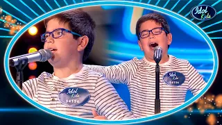 This 8 y.o. Boy Will Leave You SPEECHLESS Singing In SPANISH | Castings 2 | Idol Kids 2020