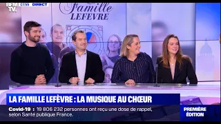 BFMTV La famille Lefèvre - Medley Douce nuit/Hallelujah de Cohen