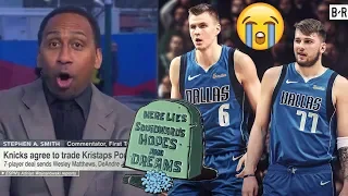 Lifelong Knicks Fan Reacts To Losing Kristaps Porzingis😢 *EMOTIONAL*