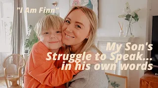 Speech Delay & Therapy - Finn's 3 Year Story In His Words from the beginning.  SJ STRUM