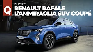 Renault Rafale: tetto panoramico, nuovo frontale, design unico. Ecco la nuova Suv Coupé 🔥