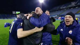 SCENES As Dinamo Zagreb Celebrate After Incredible Comeback Against Tottenham