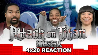 Attack on Titan 4x20 Memories from the Future - GROUP REACTION!!!