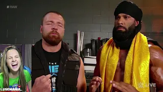WWE Raw 8/27/18 Dean Ambrose Backstage