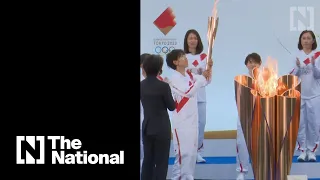 Japan's Olympic Torch begins its relay