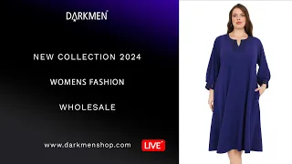 DARKMEN - Live broadcast. Women's Fashion / Показ прямого эфира. Женской одежды больших размеров.