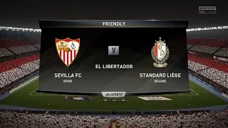 FIFA 18 | SEVILLA FC VS STANDARD LIEGE | UEFA Europa League | Gameplay PS4