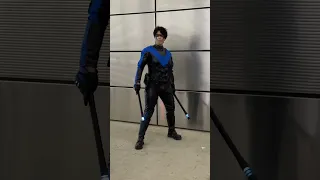 Nightwing Cosplay | #shorts #batman