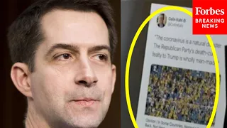 JUST IN: Tom Cotton confronts Biden nominee with CONTROVERSIAL TWEETS