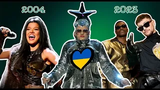 UKRAINE IN EUROVISION SONG CONTEST (2003-2023). УКРАЇНА НА ЄВРОБАЧЕННІ