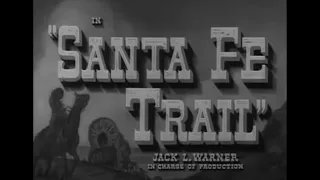 Film western - La piste de santa Fe - Michael Curtiz Errol FlynnOlivia de Havilland Ronald Reagan