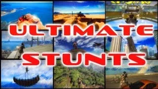 JUST CAUSE 2 ULTIMATE STUNTS MONTAGE ( Epic Music 10 MIN + )