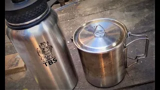 TBS STainless Steel Bottle & Billycan Cup...Is it any good?