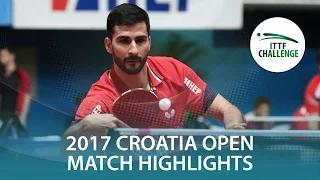 2017 Croatia Open Highlights: Andrej Gacina vs Cristian Pletea (R64)