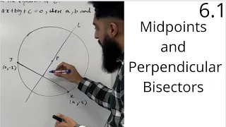 Edexcel AS Level Maths: 6.1 Midpoints and Perpendicular Bisectors