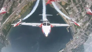 CF Snowbirds at the Barrie Airshow