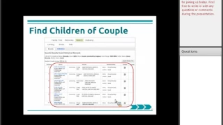 Getting the Most from the Search Function on FamilySearch - Kathryn Grant