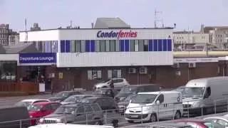 CONDOR FERRY LEAVES WEYMOUTH FOR THE LAST TIME