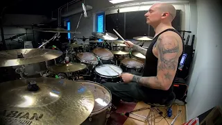 Pearl artist Heikki Saari - Buried Realm "Quiksand Memory" one take drum cam