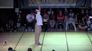 Hoan vs Greenteck - BBoy Championships World Finals 2013 - Popping Semi Final