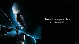 Unbreakable Movie Soundtrack With Quotes / Mr Glass