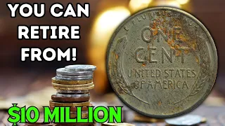 RETIRE RICH WITH THESE PENNIES - CIRCULATING PENNIES THAT COULD MAKE YOU A MILLIONAIRE!!