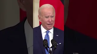 You won't believe what Biden says about Nord Stream 2 😮 #Shorts