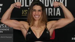 Mackenzie Dern and Amanda Lemos - Official Weigh-ins - (UFC 298: Volkanovski vs. Topuria) - /r/WMMA