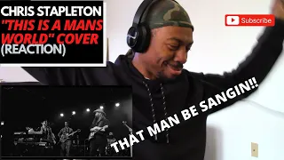 {THIS IS THE BLUES! I FELT IT!} HIPHOP FAN REACTION TO CHRIS STAPLETON "THIS IS A MAN'S WORLD"