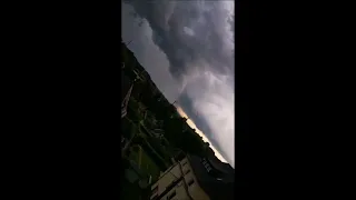 Unwetter - Alarm Hohenstein-Ernstthal Zwickau Sachsen Deutschland