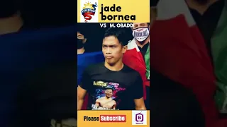 JADE "THE HURRICANE" BORNEA | Versus Mohammed Obddi | Pinoy Pride | #shorts