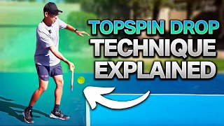 How to Hit Topspin Drops in Pickleball (FAST RESULTS)