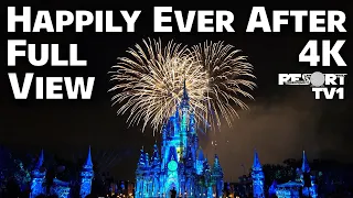 Happily Ever After 2021 - Full View - Highest Quality 4K UHD - Magic Kingdom - Walt Disney World