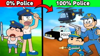 Shinchan Build Biggest Police Station 😱