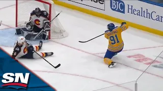 Blues' Vladimir Tarasenko One-Times From Sharp Angle For First Powerplay Goal Of Season