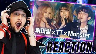 로제Rosé X 지효JIHYO X 찬열CHANYEOL X 10cm  휘파람Whistle X TT X Monster (REACTION!!!) *BLOCKED VIDEO*