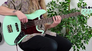 Vintage® ReIssued VJ74VG Bass ~ Ventura Green