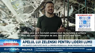 Știrile Euronews România - Global Weekend - de la ora 18:00 - 26 mai 2024