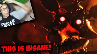 [FNaF] The Joy of Creation + FNaF Rap Remix Collab (by JT Music) REACTION