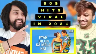 Pyar Dilon Ka Mela Hai | Dulhan Hum Le Jaayenge | Salman Khan & Karisma Kapoor 90s Hits Reaction