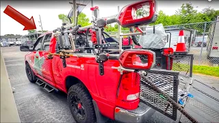 Best 2023 Lawn Care SetUp UPDATED | New lawn mowing trailer racks on my 2023 lawn trailer setup