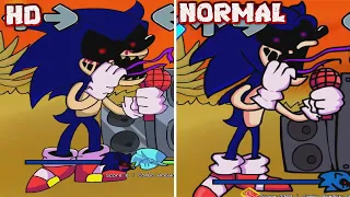 Normal Sonic VS HD Sonic